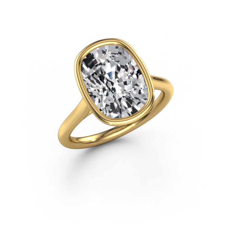 Image of Engagement ring Lavon CSH 585 gold Lab grown diamond 5.00 crt