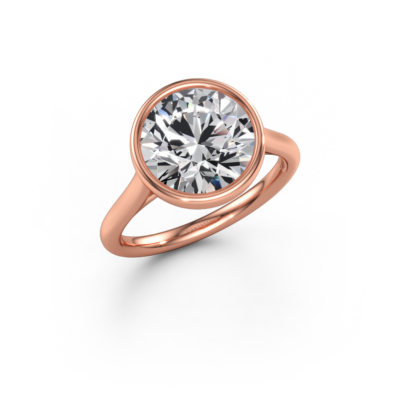 Bild av Förlovningsring Lavon RND 585 roséguld Diamant 4.00 crt