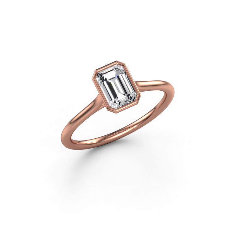 Bild von Verlobungsring Lavon EME 585 Roségold Diamant 0.90 crt