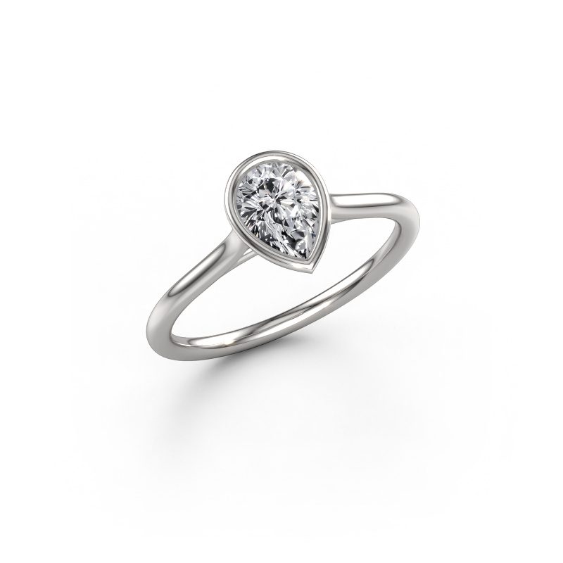 Image of Engagement ring Lavon Per 950 platinum Diamond 0.65 crt