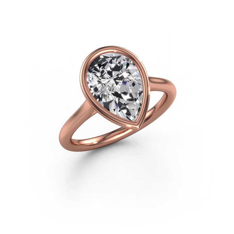 Bild von Verlobungsring Lavon Per 585 Roségold Lab-grown Diamant 3.00 crt