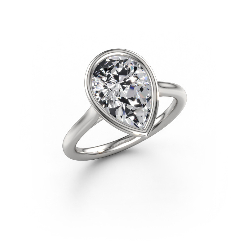 Bild von Verlobungsring Lavon Per 585 Weißgold Lab-grown Diamant 3.00 crt