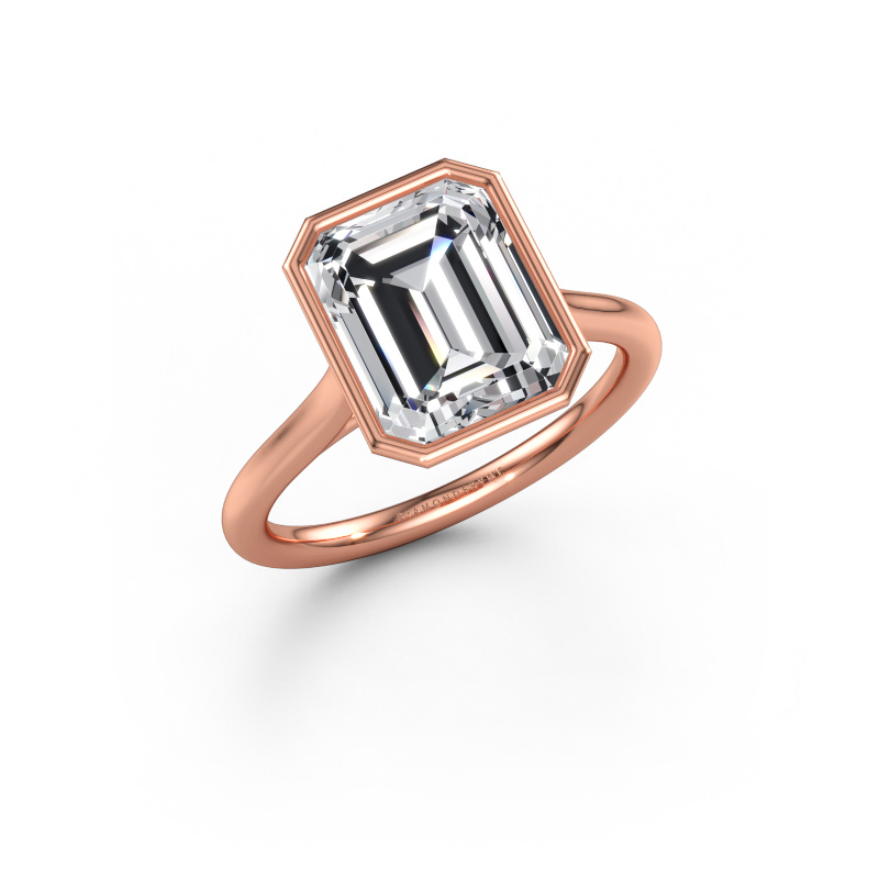 Immagine di Anello di fidanzamento Lavon EME 585 oro rosa Diamante 3.50 crt