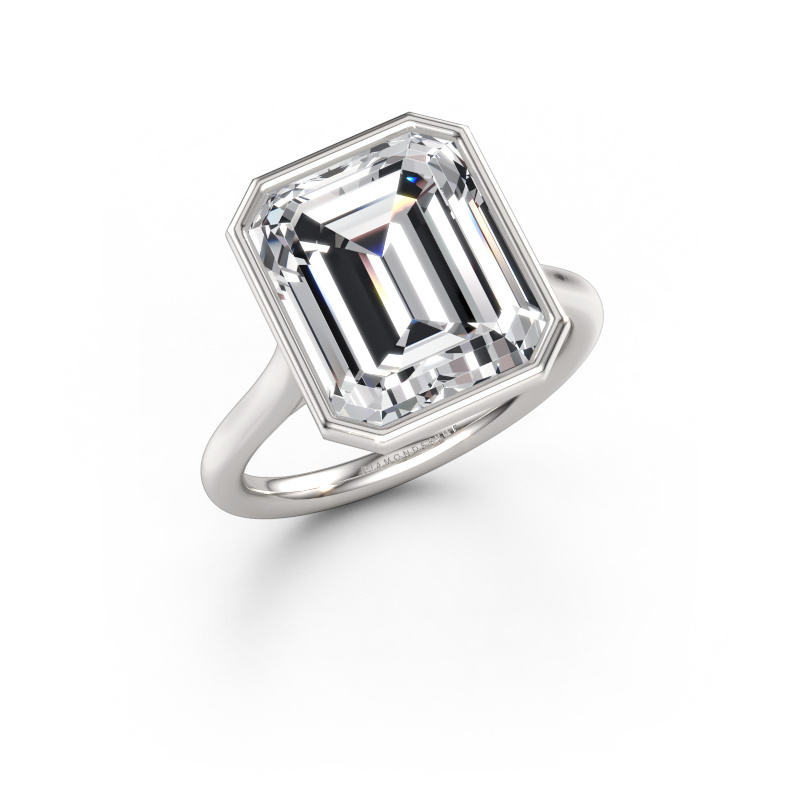 Immagine di Anello di fidanzamento Lavon EME 585 oro bianco Diamante lab grown 6.00 crt