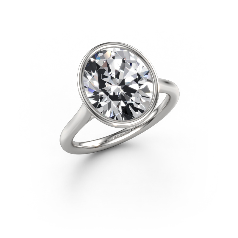 Bild von Verlobungsring Lavon OVL 950 Platin Lab-grown Diamant 5.05 crt