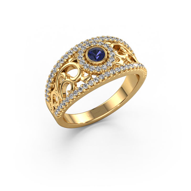 Bild von Ring Lavona 585 Gold Saphir 3.4 mm