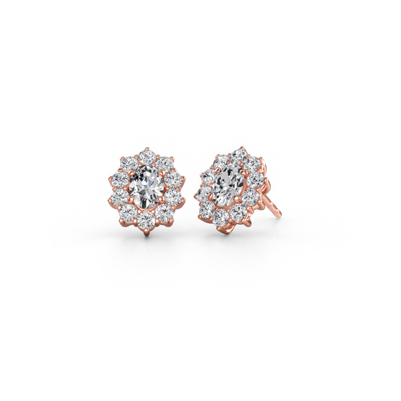 Immagine di Orecchini Leesa 585 oro rosa Diamante 3.00 crt