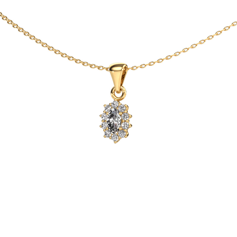 Bild von Anhänger Leesa 585 Gold Diamant 0.38 crt