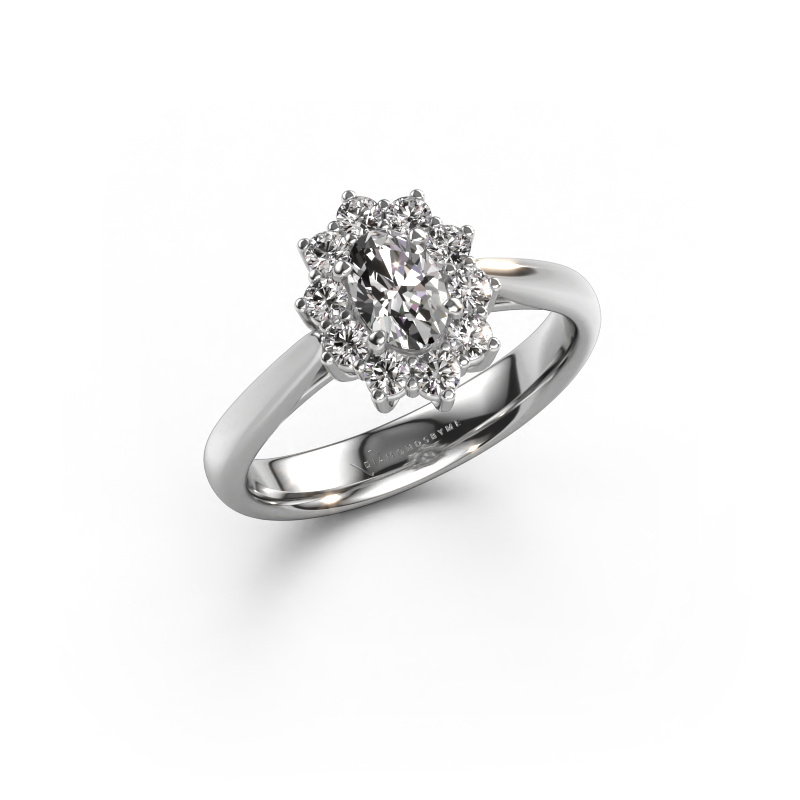 Image of Engagement ring Leesa 1 585 white gold Diamond 0.70 crt