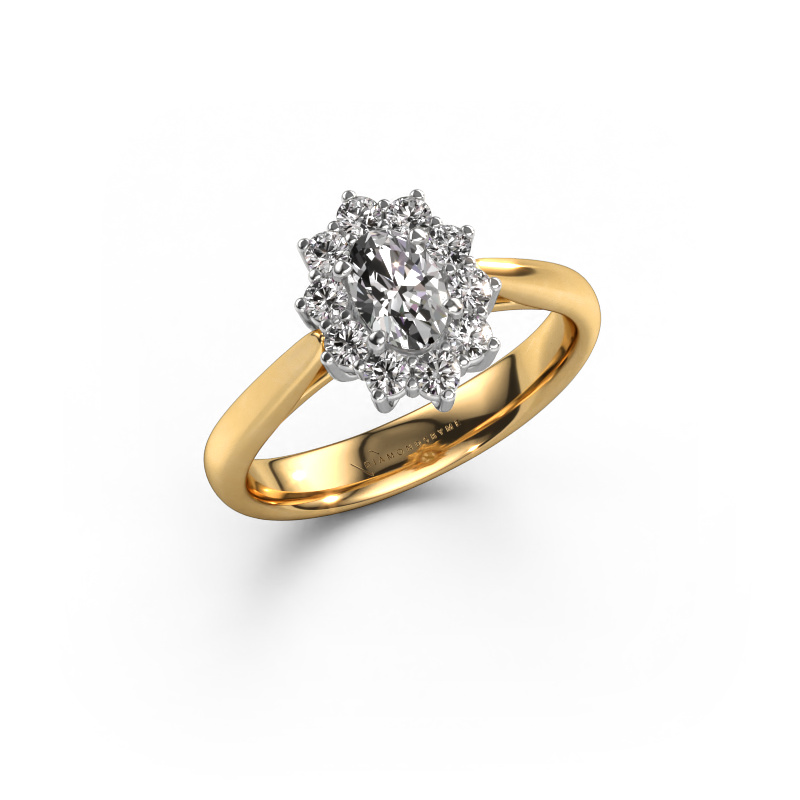 Image of Engagement ring Leesa 1 585 gold Lab grown diamond 0.70 crt
