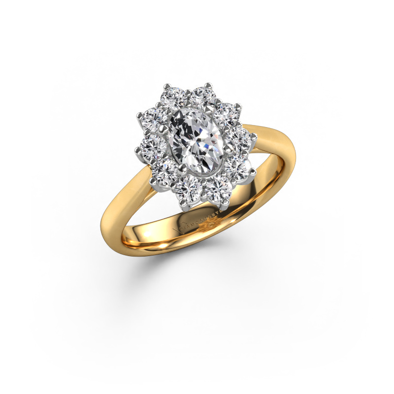 Bild von Verlobungsring Leesa 1 585 Gold Lab-grown Diamant 1.15 crt