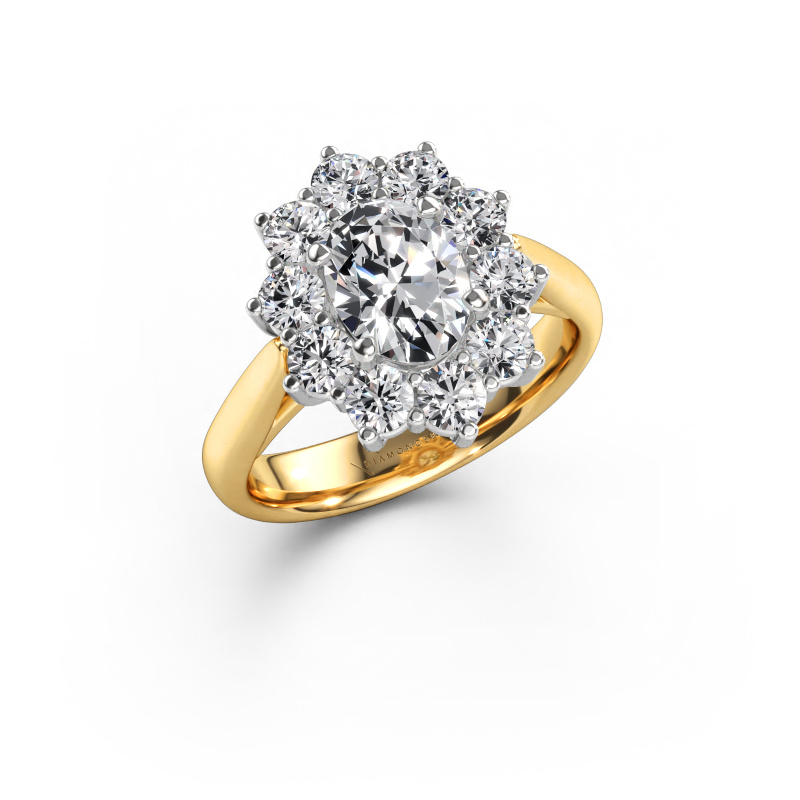 Immagine di Anello di fidanzamento Leesa 1 585 oro Diamante 2.10 crt