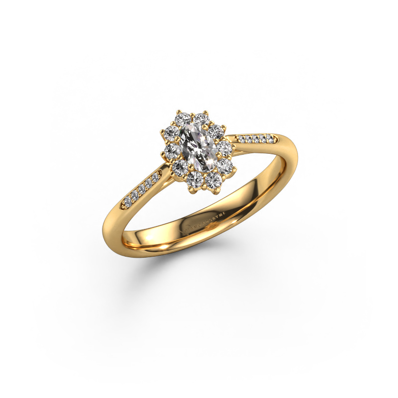 Image of Engagement ring Leesa 2 585 gold Diamond 0.415 crt