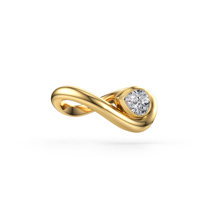 Immagine di Anello Lena 585 oro Diamante lab grown 0.65 crt