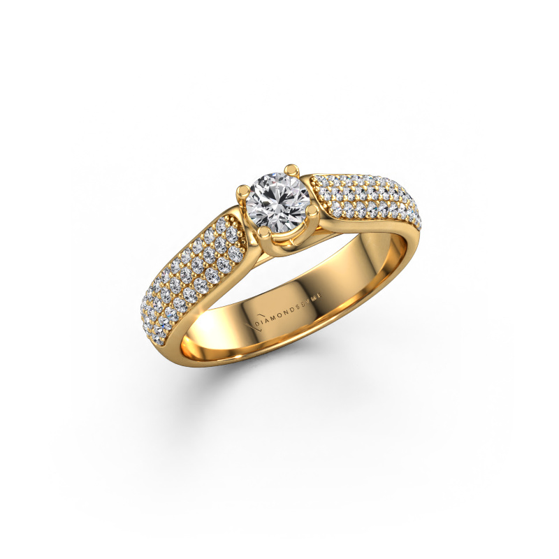 Image of Engagement ring Leoness 585 gold Diamond 0.665 crt