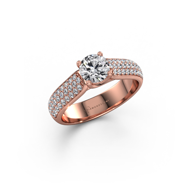 Bild von Verlobungsring Leoness 585 Roségold Lab-grown Diamant 1.120 crt