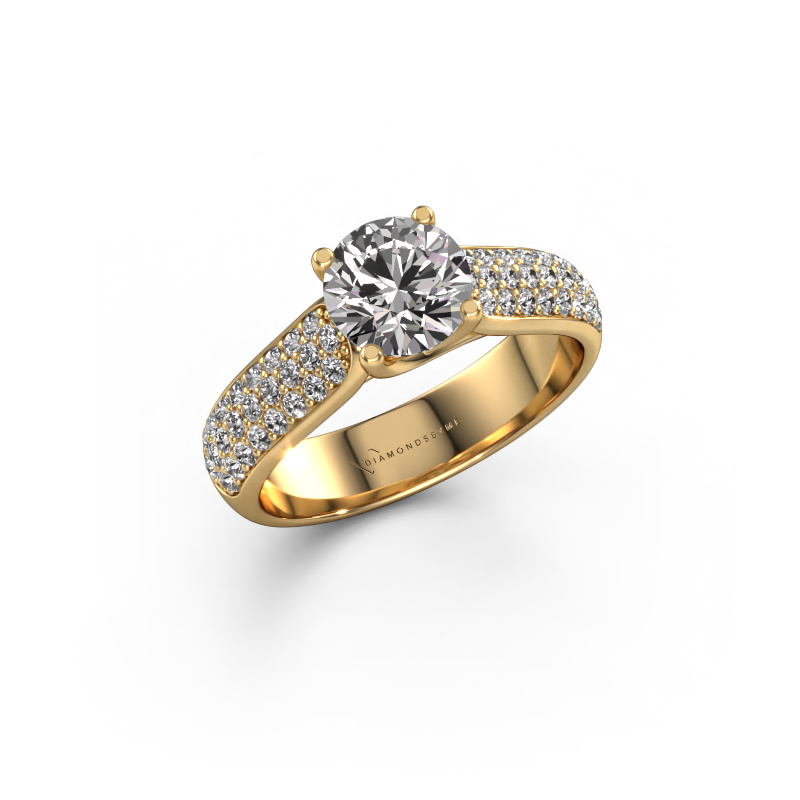 Bild von Verlobungsring Leoness 585 Gold Diamant 1.50 crt