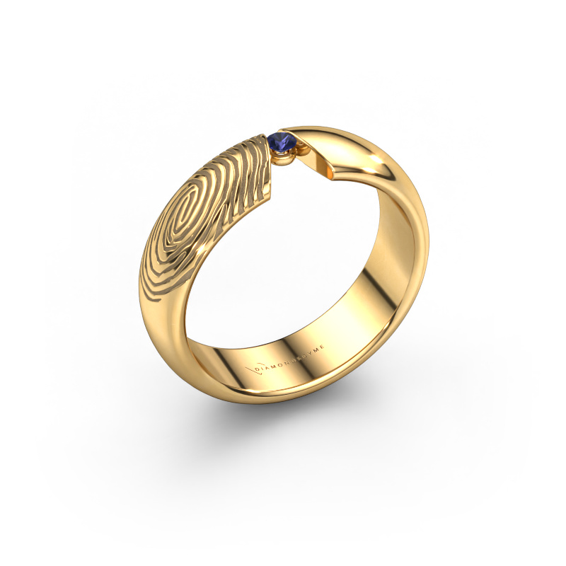 Bild von Ehering Leonila 585 Gold ±5,5x1.8 mm Saphir 2 mm