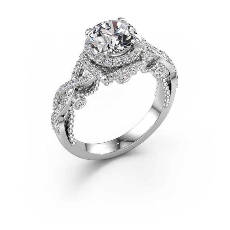 Immagine di Anello di fidanzamento Leora 585 oro bianco Diamante lab grown 2.01 crt