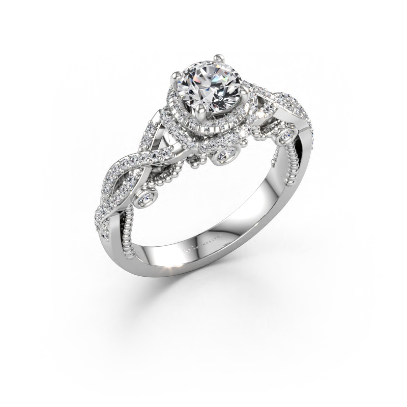Immagine di Anello di fidanzamento Leora 585 oro bianco Diamante 1.068 crt