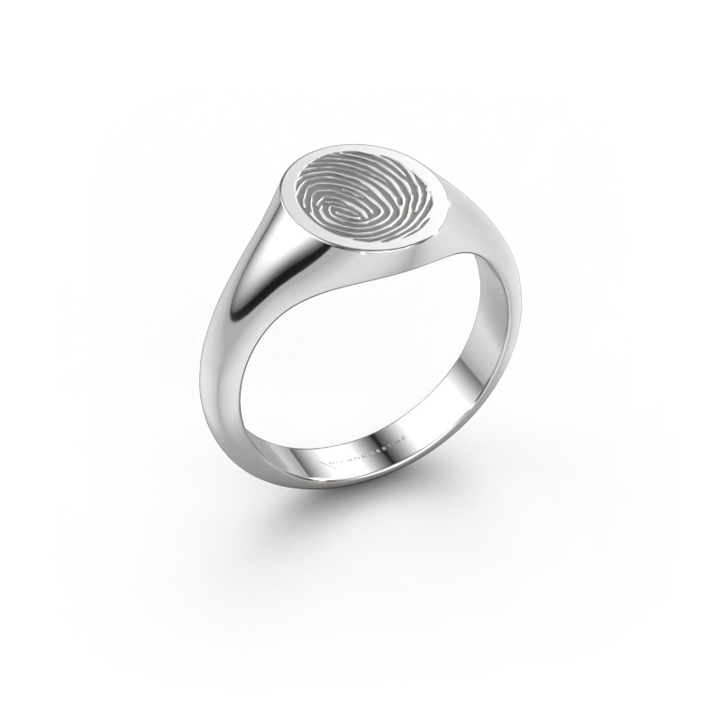Image de Bague pinky Levi 950 platine
