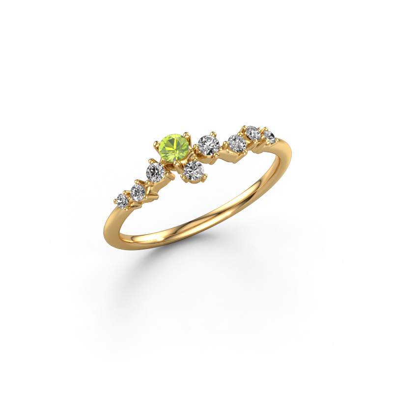 Bild von Ring Lexi 585 Gold Peridot 2.8 mm
