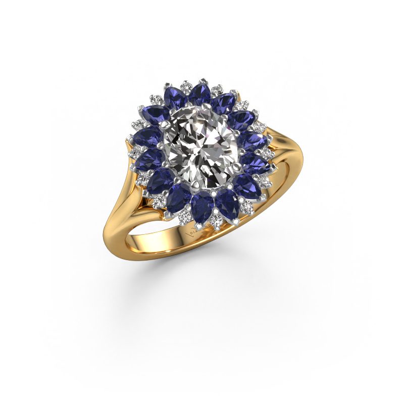 Bild von Verlobungsring Lidia 585 Gold Lab-grown Diamant 1.194 crt