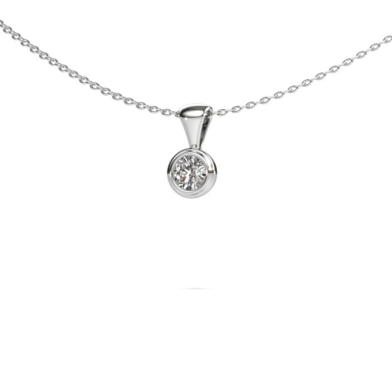 Image of Pendant Lieke 950 platinum Diamond 0.30 crt