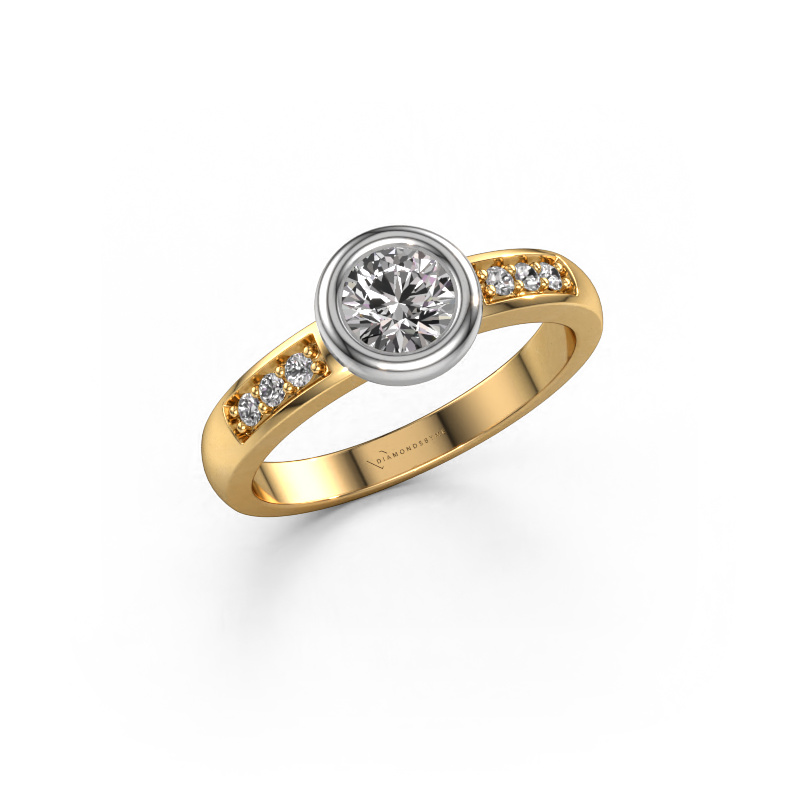 Bild von Verlobungsring Lieke 585 Gold Diamant 0.59 crt