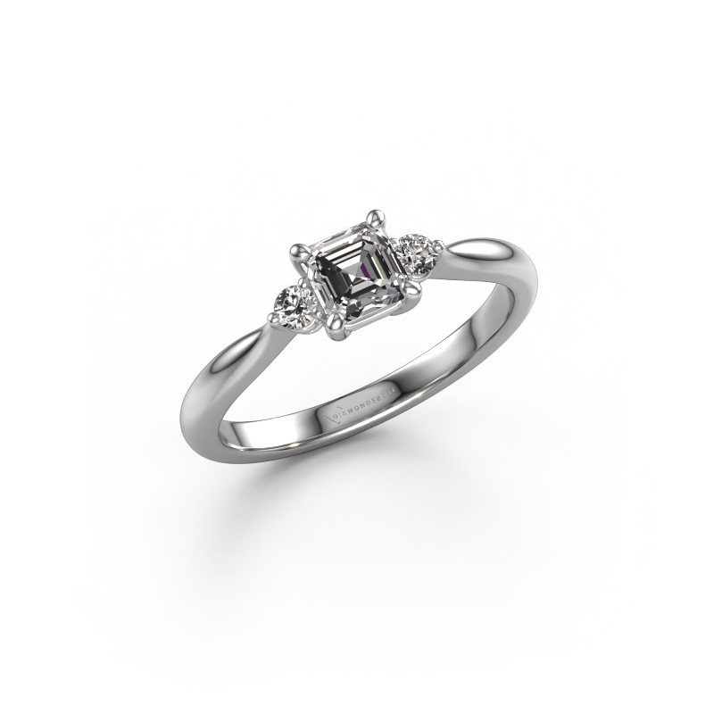 Image of Engagement ring Lieselot ASSC 950 platinum Diamond 0.41 crt