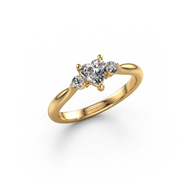 Afbeelding van Verlovingsring Lieselot HRT 585 goud Lab-grown diamant 0.61 crt