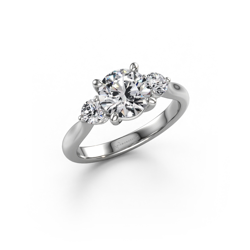 Bild von Verlobungsring Lieselot RND 950 Platin Lab-grown Diamant 1.80 crt