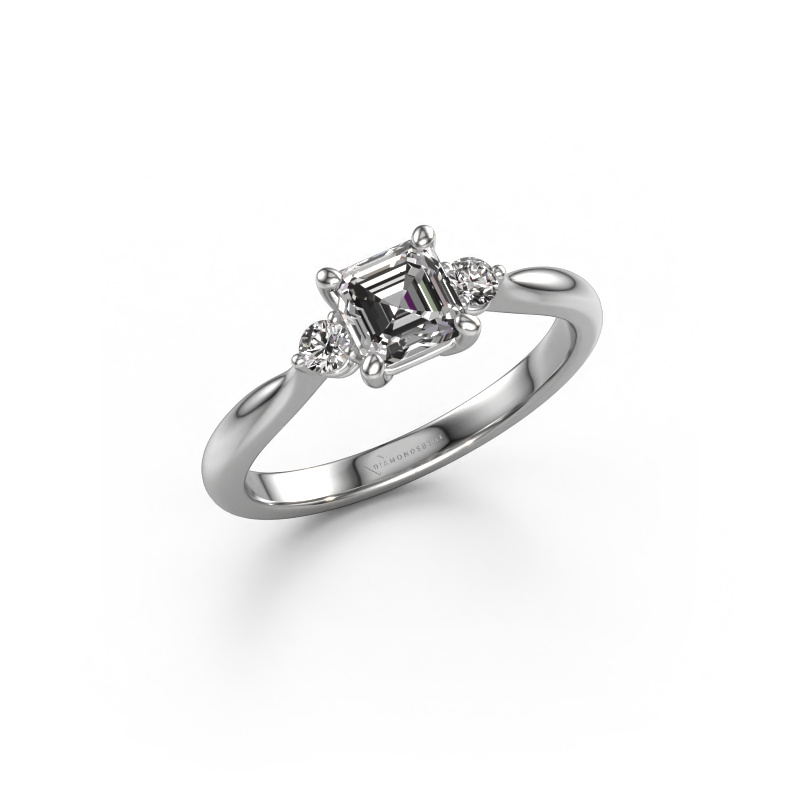 Bild von Verlobungsring Lieselot ASSC 950 Platin Diamant 0.60 crt