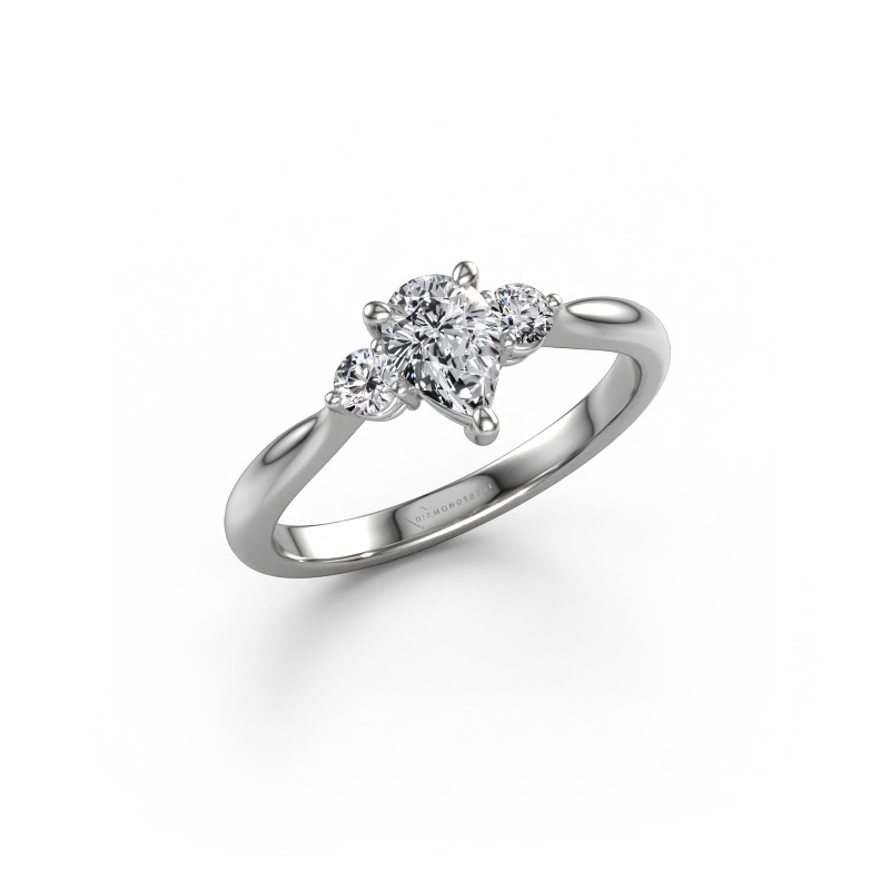 Bild von Verlobungsring Lieselot PER 950 Platin Diamant 0.66 crt