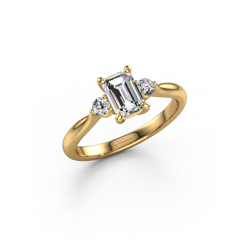Image of Engagement ring Lieselot EME 585 gold Diamond 1.06 crt
