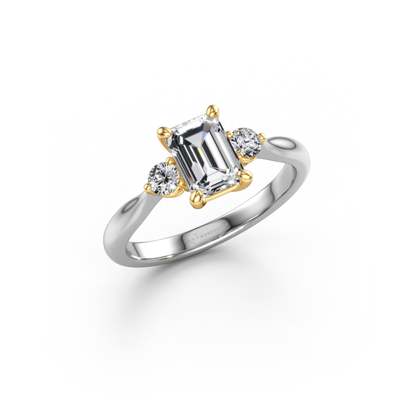 Afbeelding van Verlovingsring Lieselot EME 585 witgoud Lab-grown diamant 1.340 crt