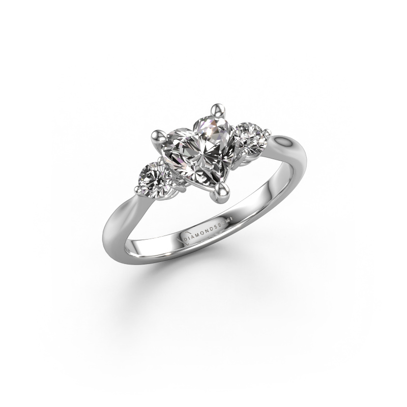 Bild von Verlobungsring Lieselot HRT 950 Platin Diamant 1.24 crt