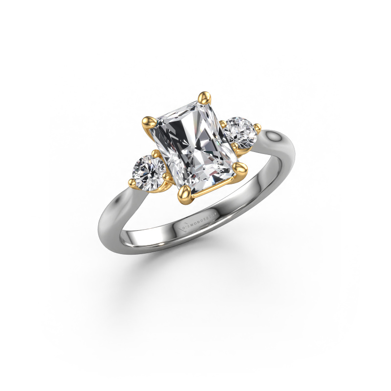 Bild von Verlobungsring Lieselot RAD 585 Weißgold Diamant 2.05 crt