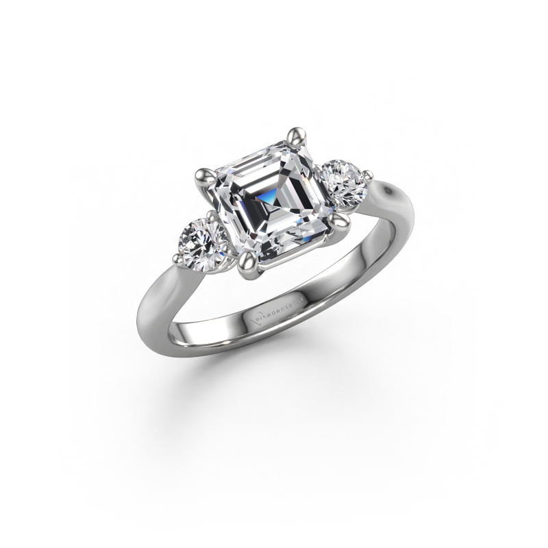 Bild von Verlobungsring Lieselot ASSC 950 Platin Diamant 1.74 crt