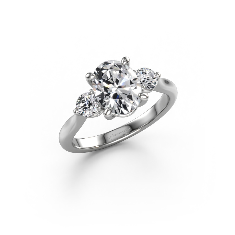 Bild von Verlobungsring Lieselot OVL 950 Platin Lab-grown Diamant 2.20 crt