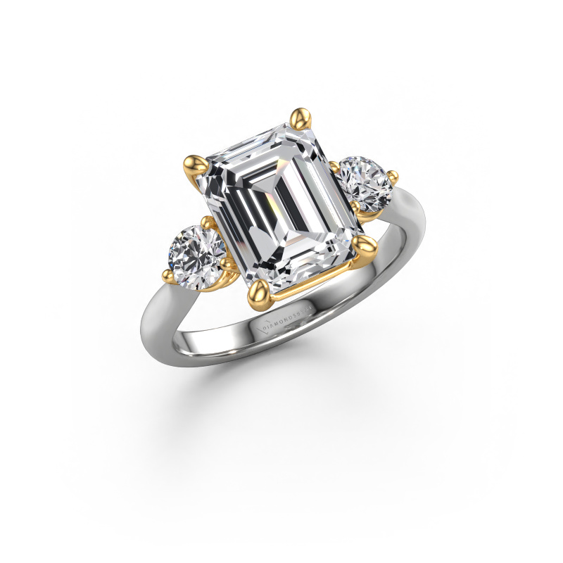 Bild von Verlobungsring Lieselot EME 585 Weißgold Lab-grown Diamant 4.00 crt
