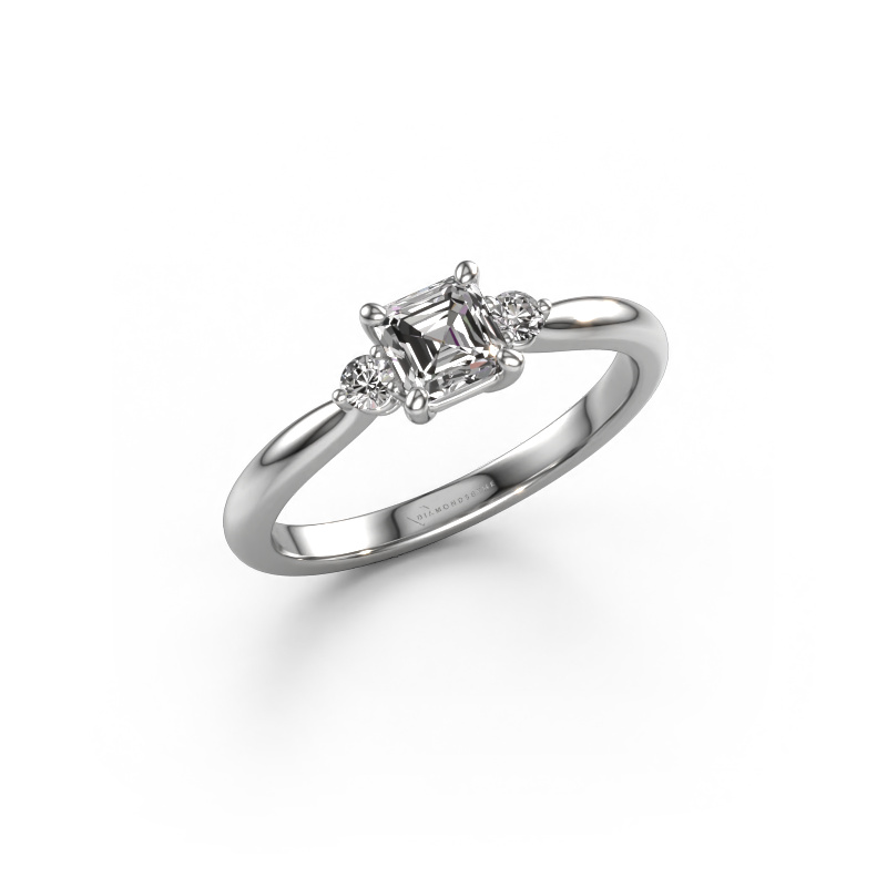 Image of Engagement ring Lieselot ASSC 925 silver Lab-grown diamond 0.60 crt