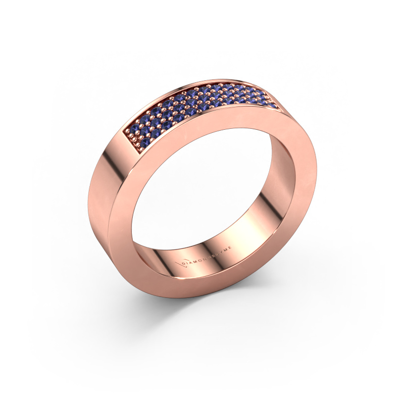 Image of Ring Lindsey 1 585 rose gold Sapphire 1.1 mm