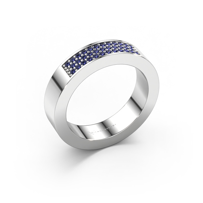 Image of Ring Lindsey 1 585 white gold Sapphire 1.1 mm