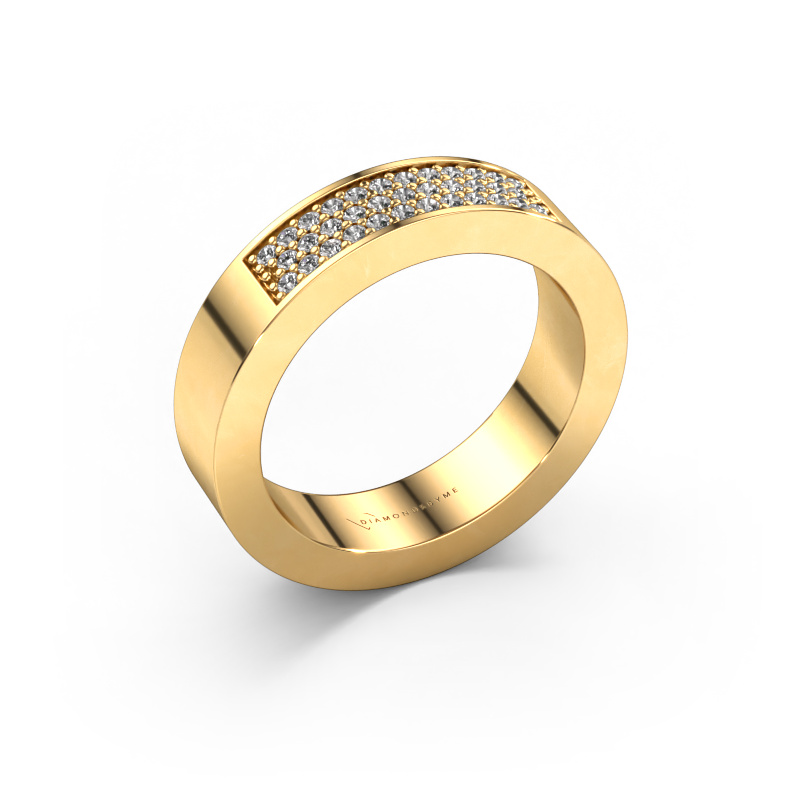 Afbeelding van Ring Lindsey 1 585 goud Zirkonia 1.1 mm