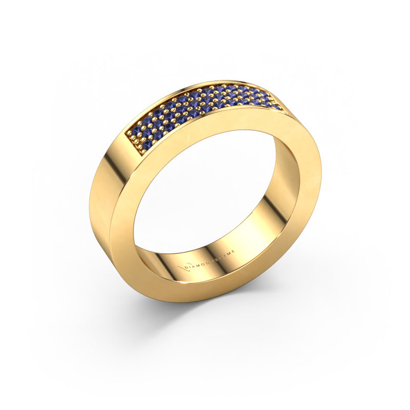 Image of Ring Lindsey 1 585 gold Sapphire 1.1 mm