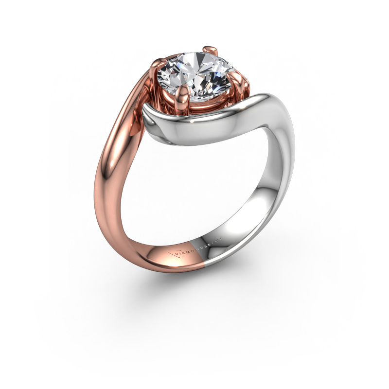 Bild von Verlobungsring Linn 585 Roségold Diamant 1.50 crt