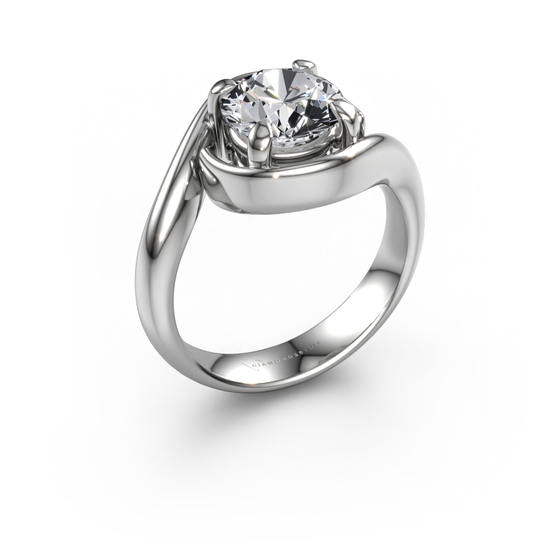Bild von Verlobungsring Linn 950 Platin Diamant 2.00 crt