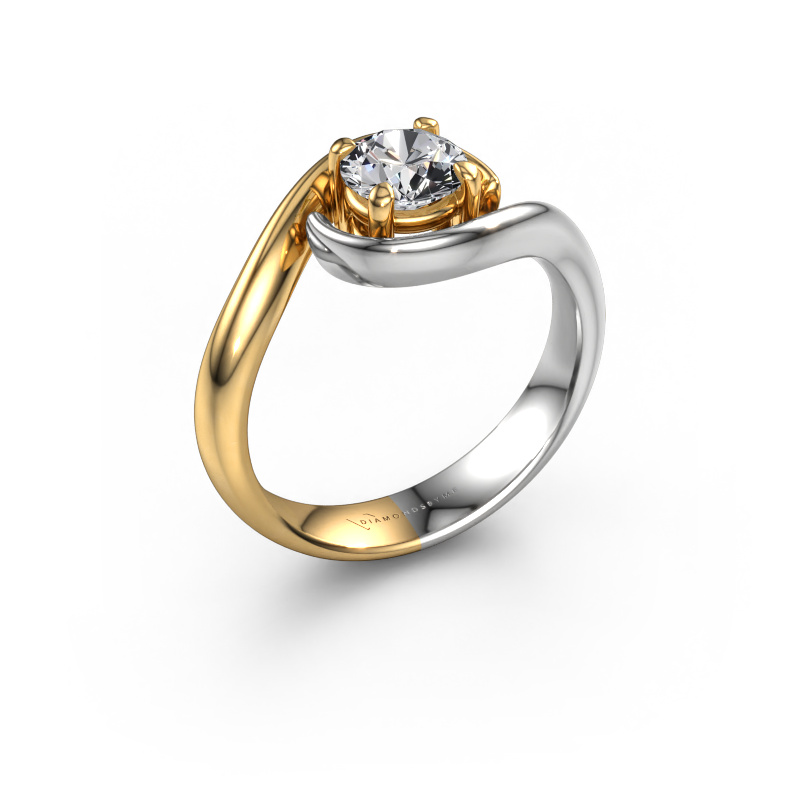 Image of Engagement ring Linn 585 gold Diamond 0.70 crt