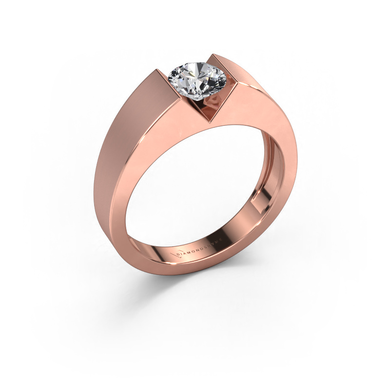 Bild von Verlobungsring Lizzy 1 585 Roségold Diamant 0.70 crt
